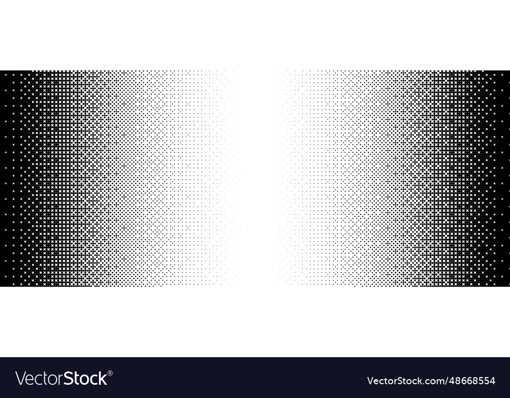 Pixelated bitmap gradient texture black and white vector image Pixelated bitmap gradient texture black and white