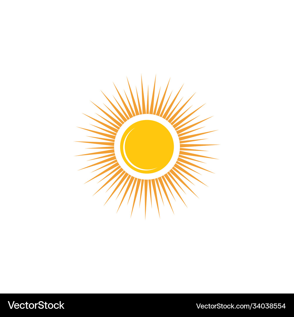 Sun icon Royalty Free Vector Image - VectorStock