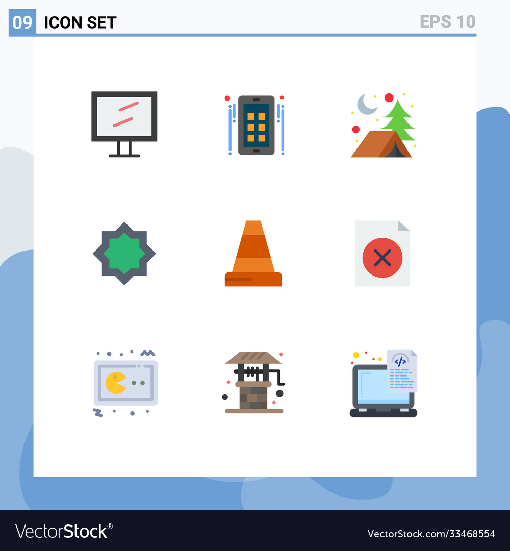 Universal icon symbols group 9 modern flat