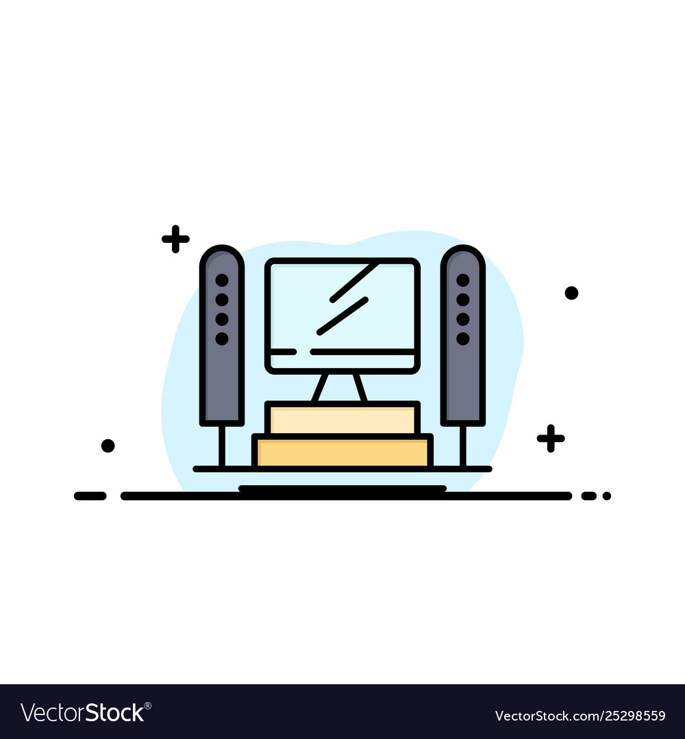 Computer computing server cpu business flat line