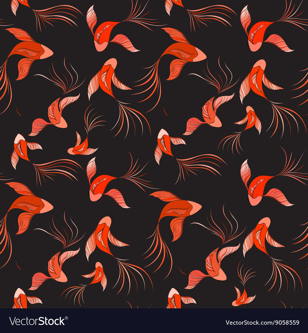 Fish seamless pattern