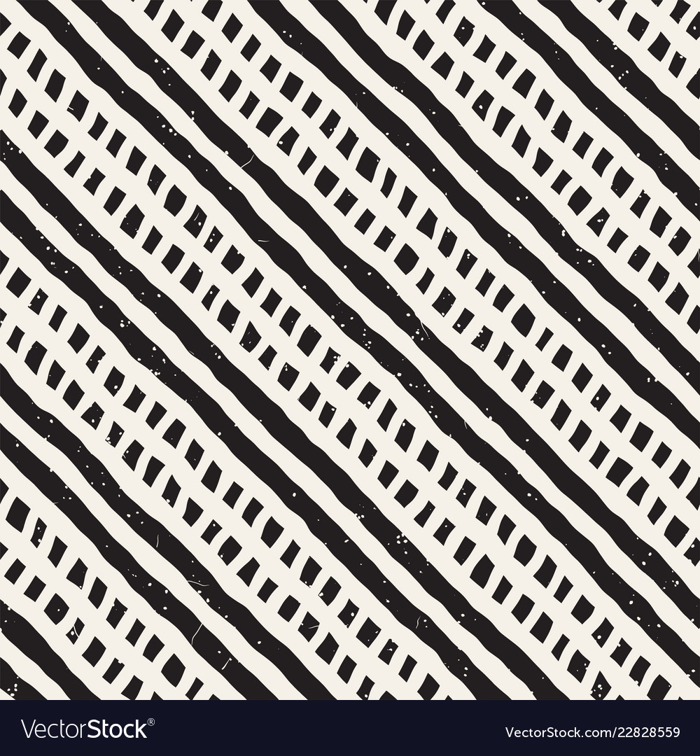 Hand drawn style seamless pattern abstract