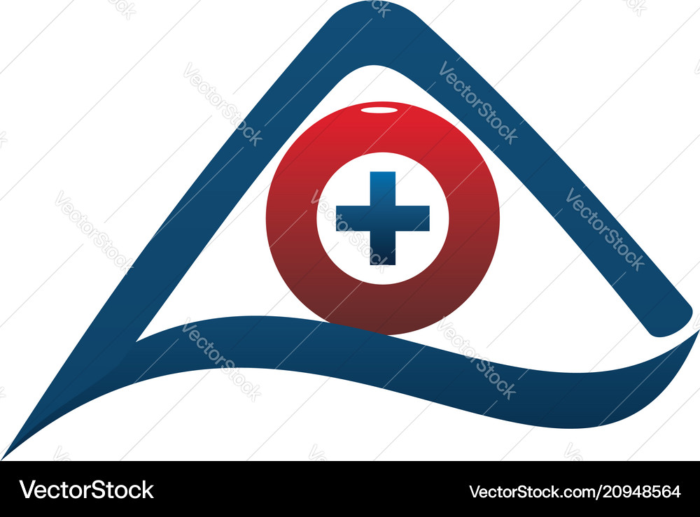 Eye care solutions Royalty Free Vector Image - VectorStock