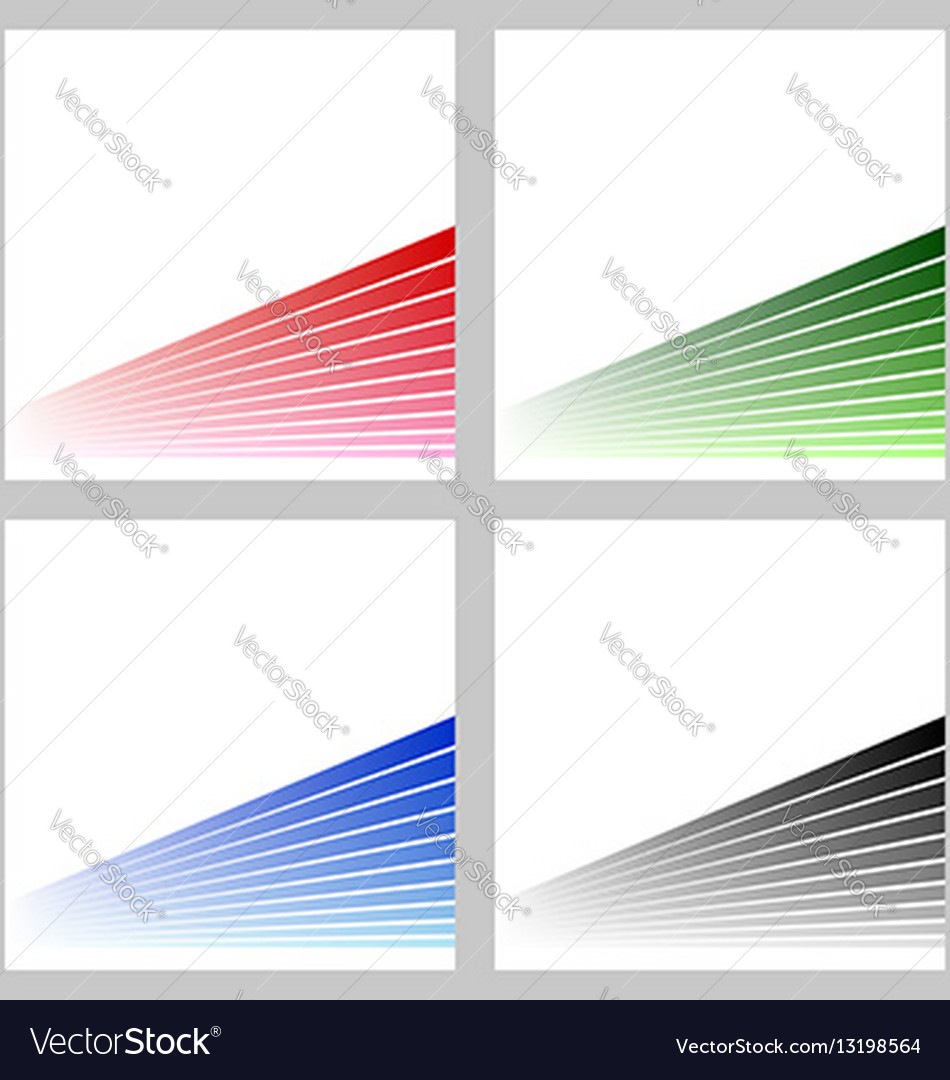 Simple abstract stripe background set
