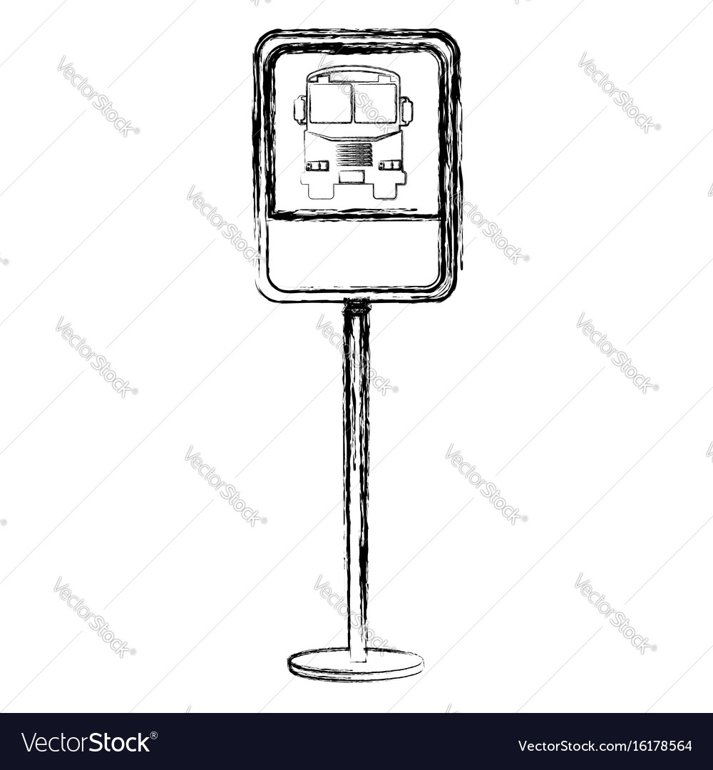 Traffic signal bus stop