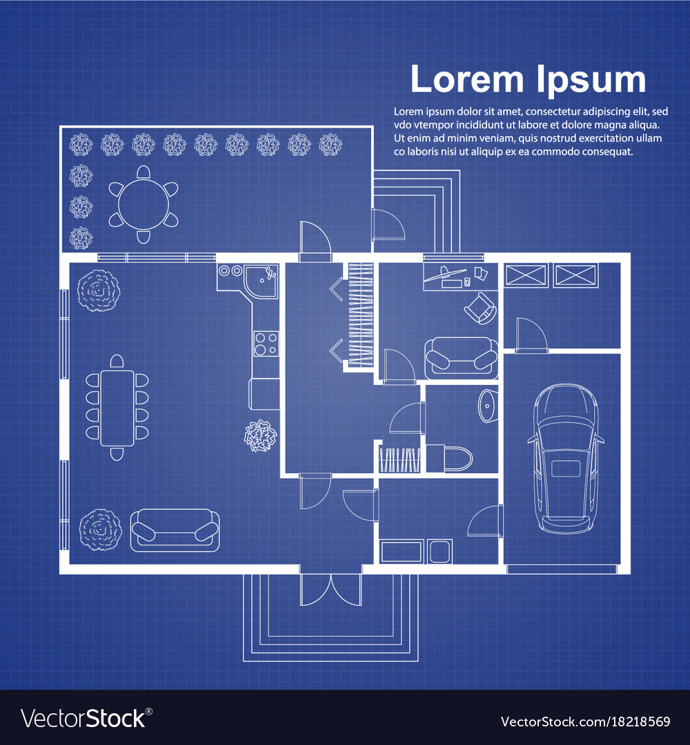 Blueprint Architectural Background