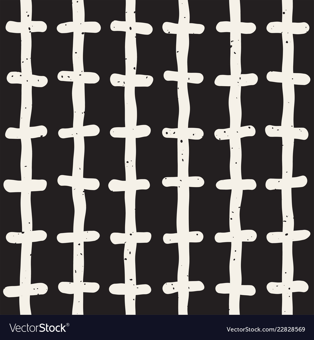 Hand drawn style seamless pattern abstract