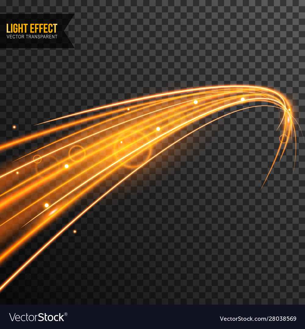 Light effect transparent with line swirl vector image Light effect transparent with line swirl