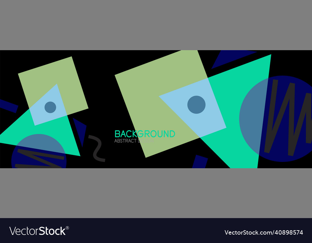 Abstract background blocks lines triangles vector image Abstract background blocks lines triangles