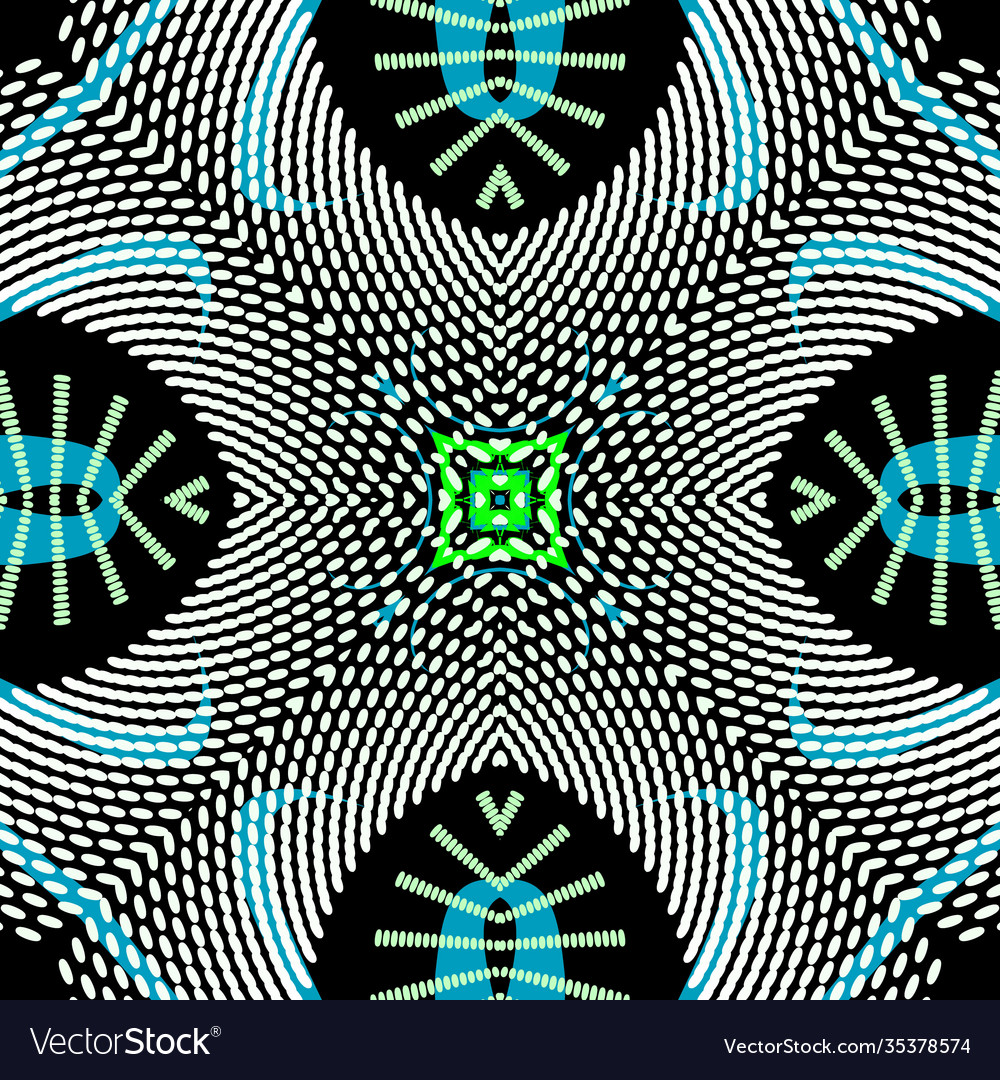 Abstract colorful seamless pattern repeat vector image Abstract colorful seamless pattern repeat