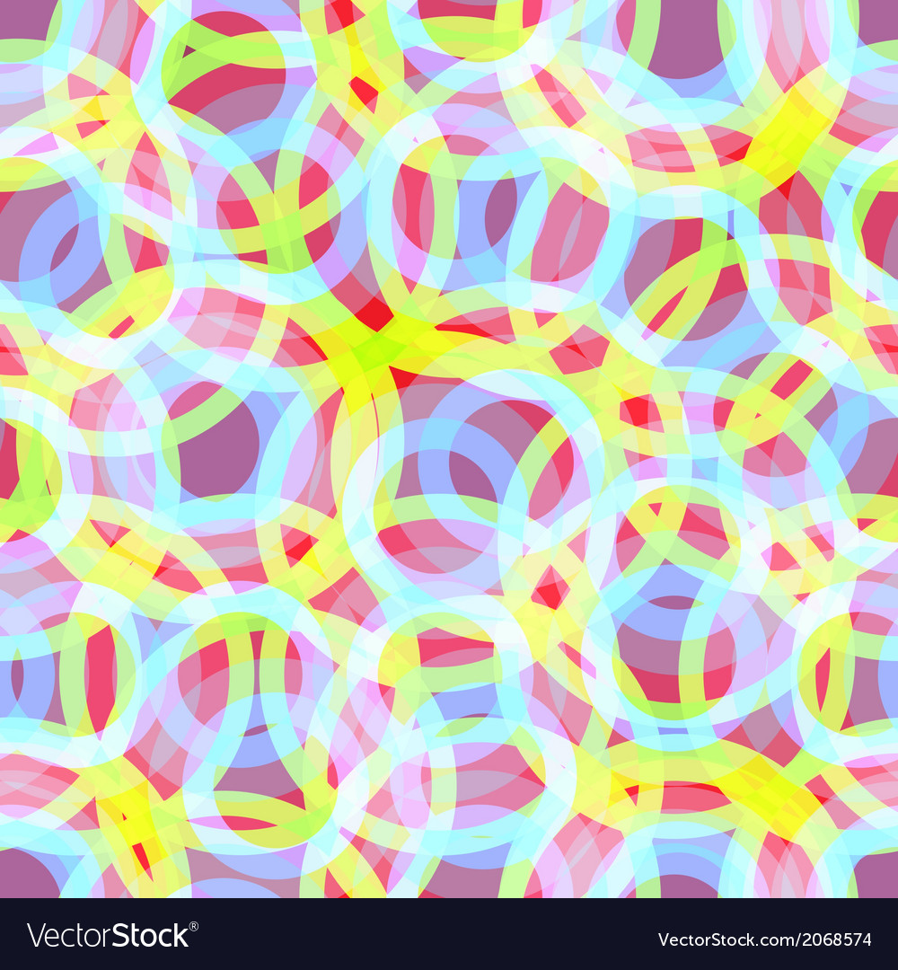 Background iridescent rings Royalty Free Vector Image