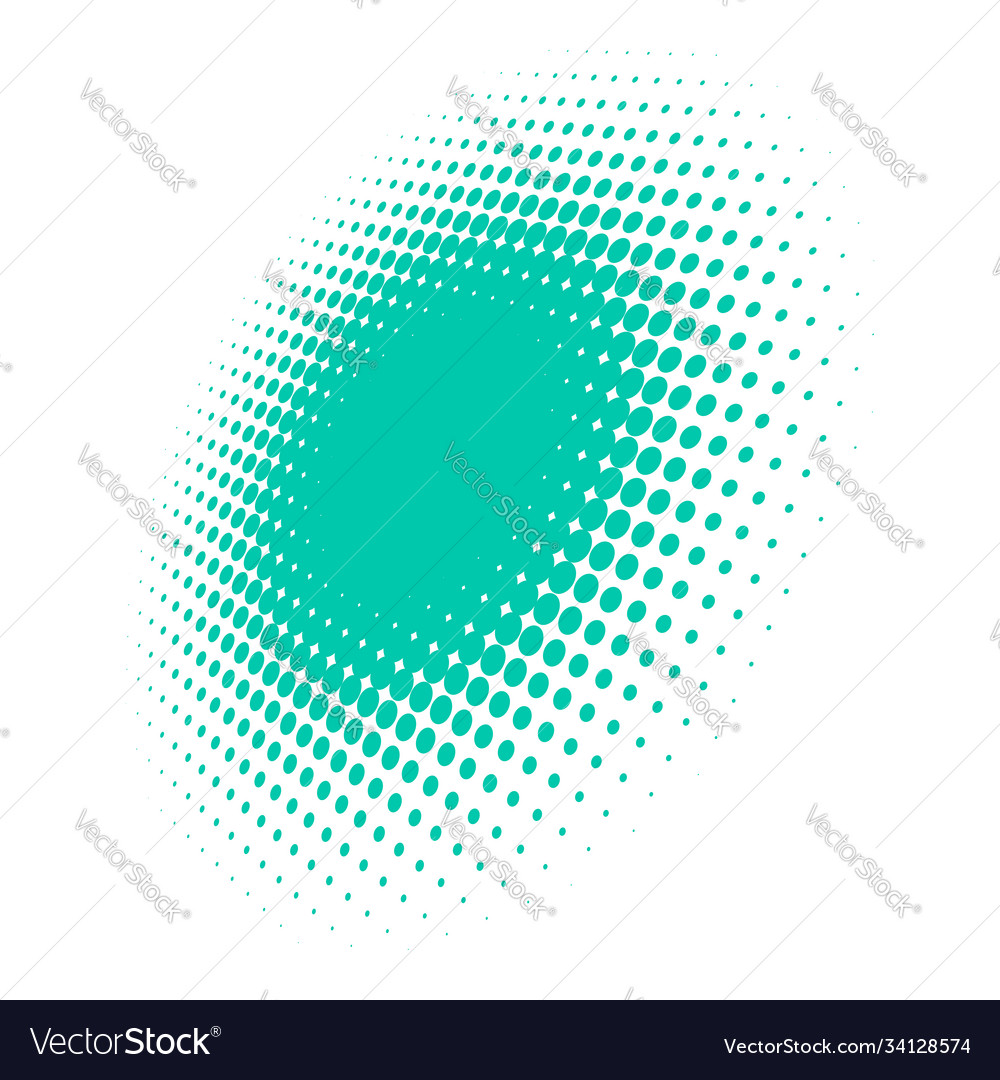 Colorful halftone pattern texture in 3d Vector Image Colorful halftone pattern texture in 3d