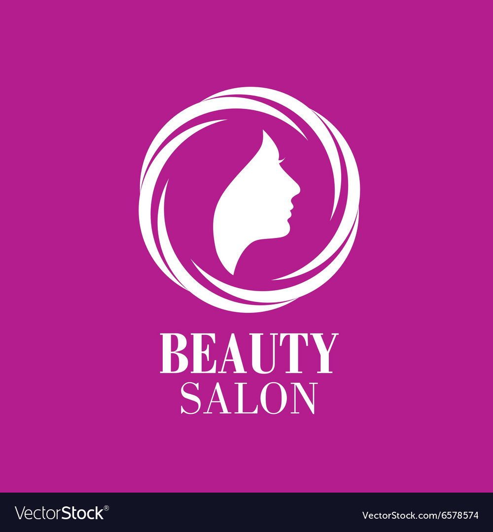 Female Beauty Face Logo