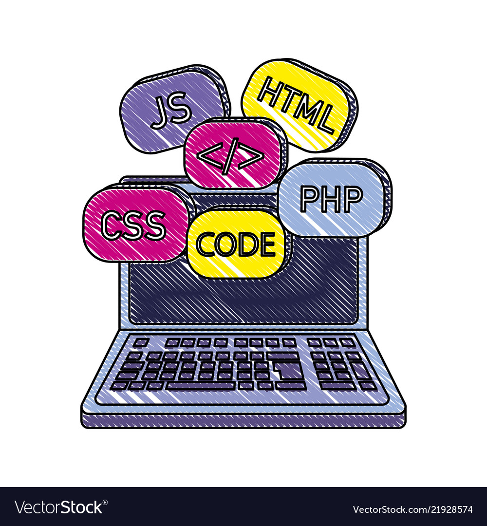 Grated laptop with data code system program