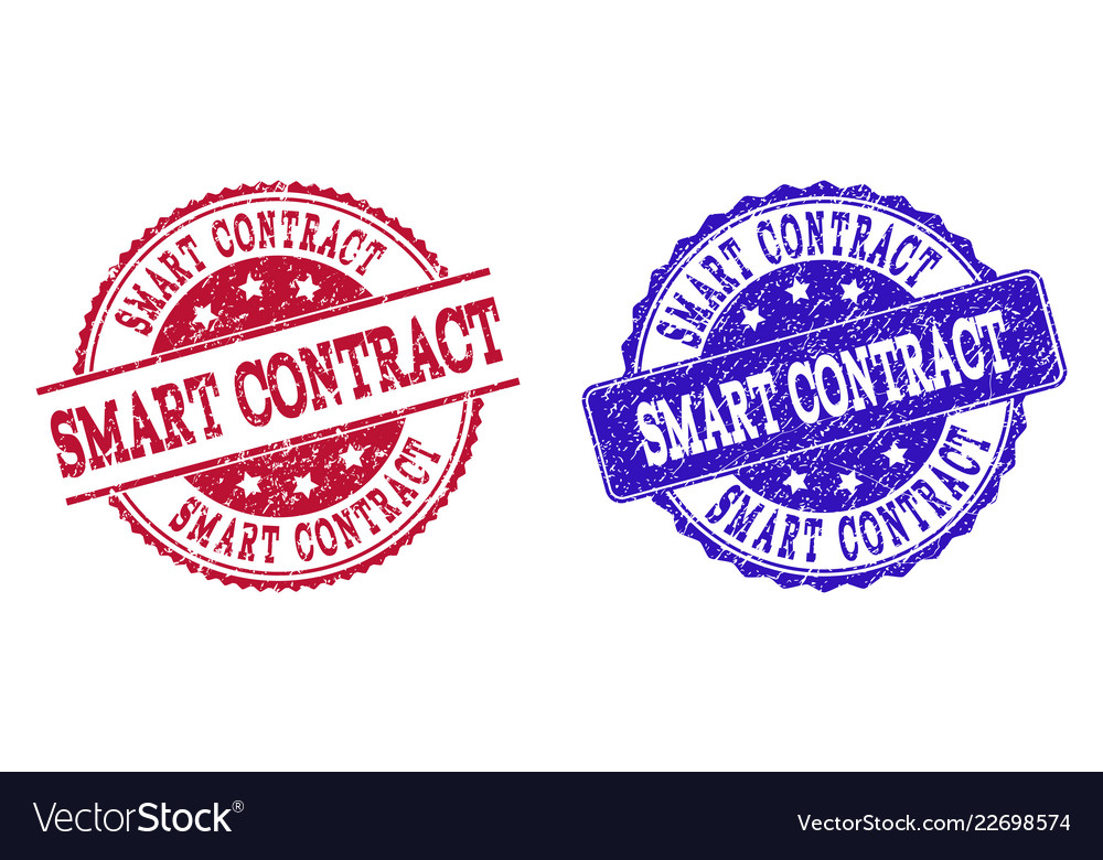 Grunge Smart Contract Stamp