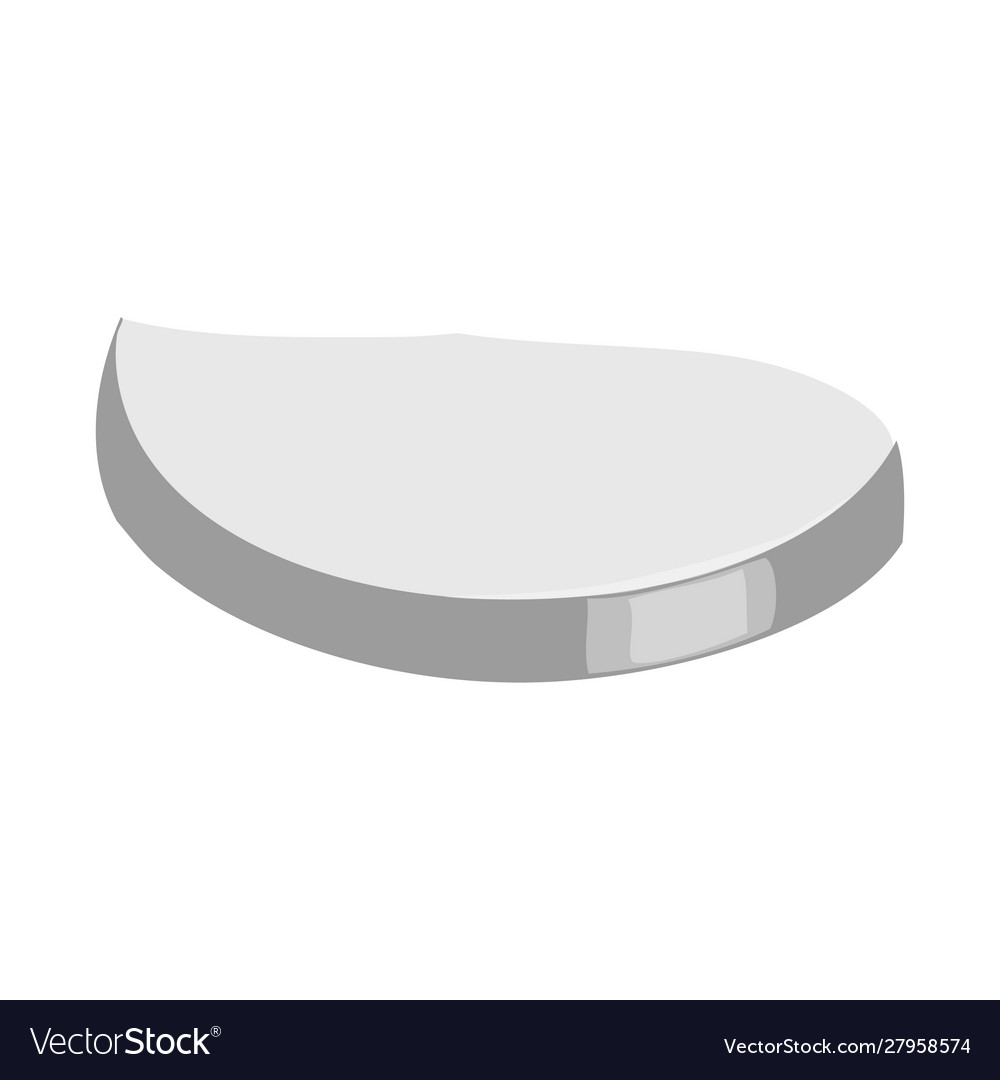Isolated object bun and bread symbol graphic