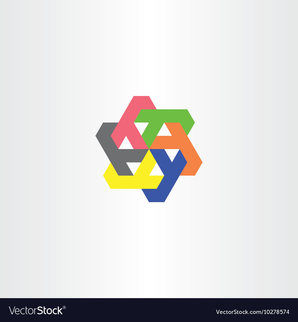 Letter Y Circle Rotation Geometry Tech Logo Icon Vector Image