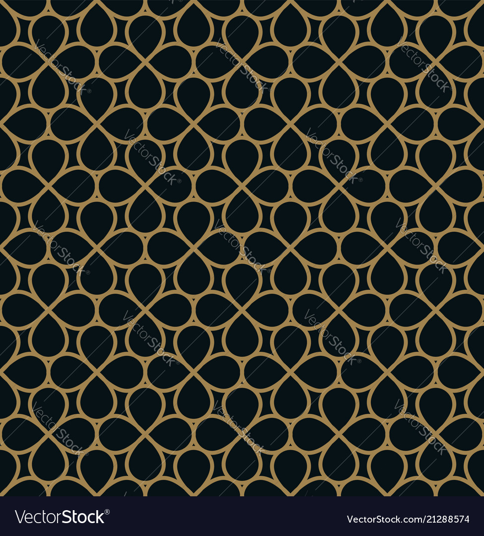 Seamless linear pattern with crossing curved vector image Seamless linear pattern with crossing curved