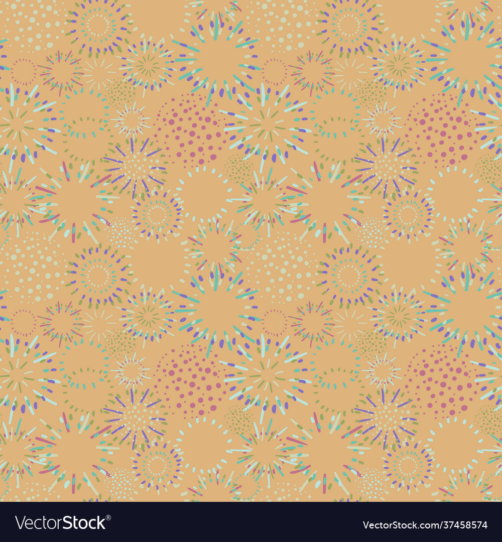 Seamless pattern with colorful hand drawn abstract vector image Seamless pattern with colorful hand drawn abstract