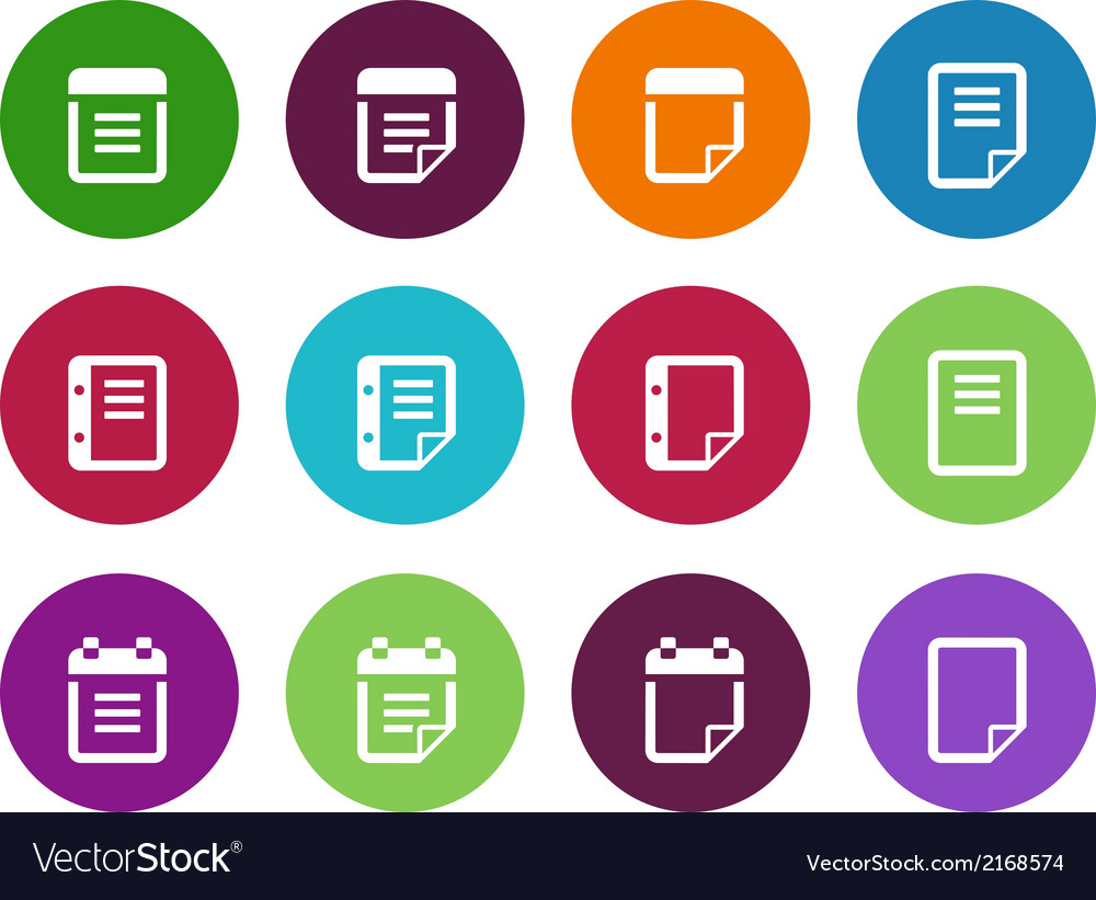 Sticky Notes & Notepad Icon Set