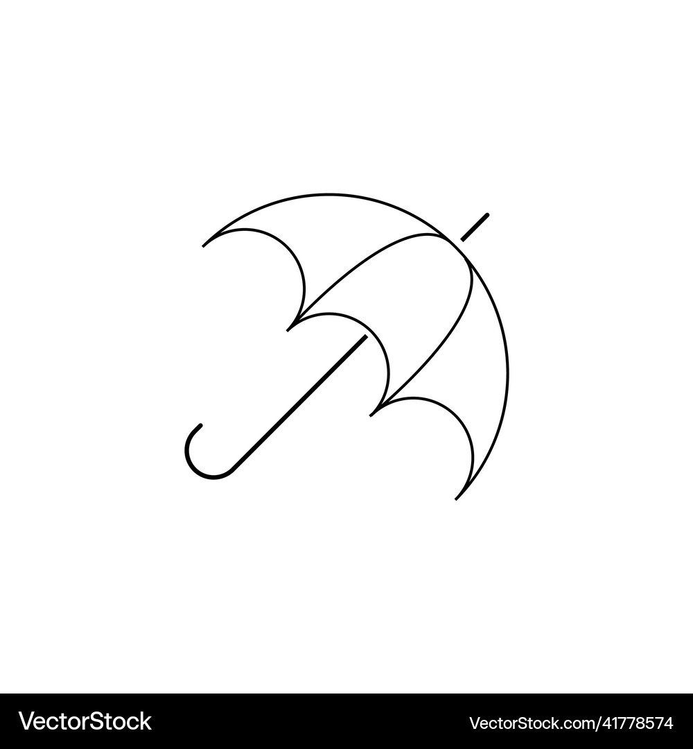 Umbrella Royalty Free Vector Image - VectorStock
