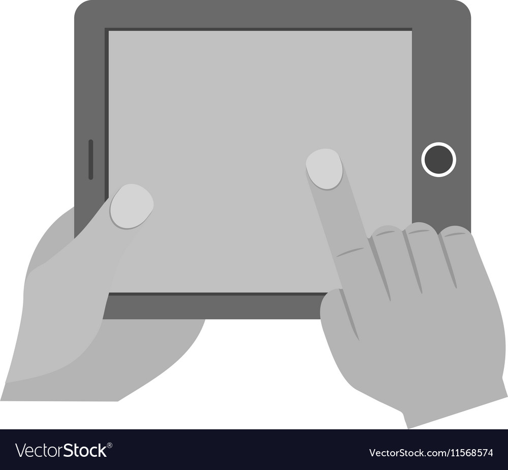 Using tablet