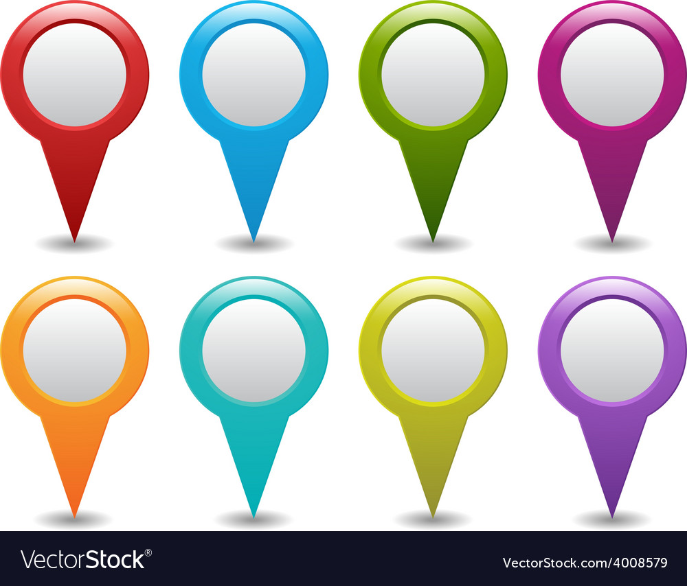 Map Pointer Icons