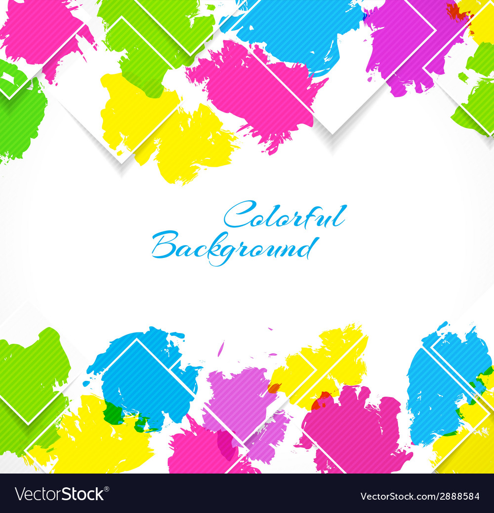 Abstract background with colorful splash