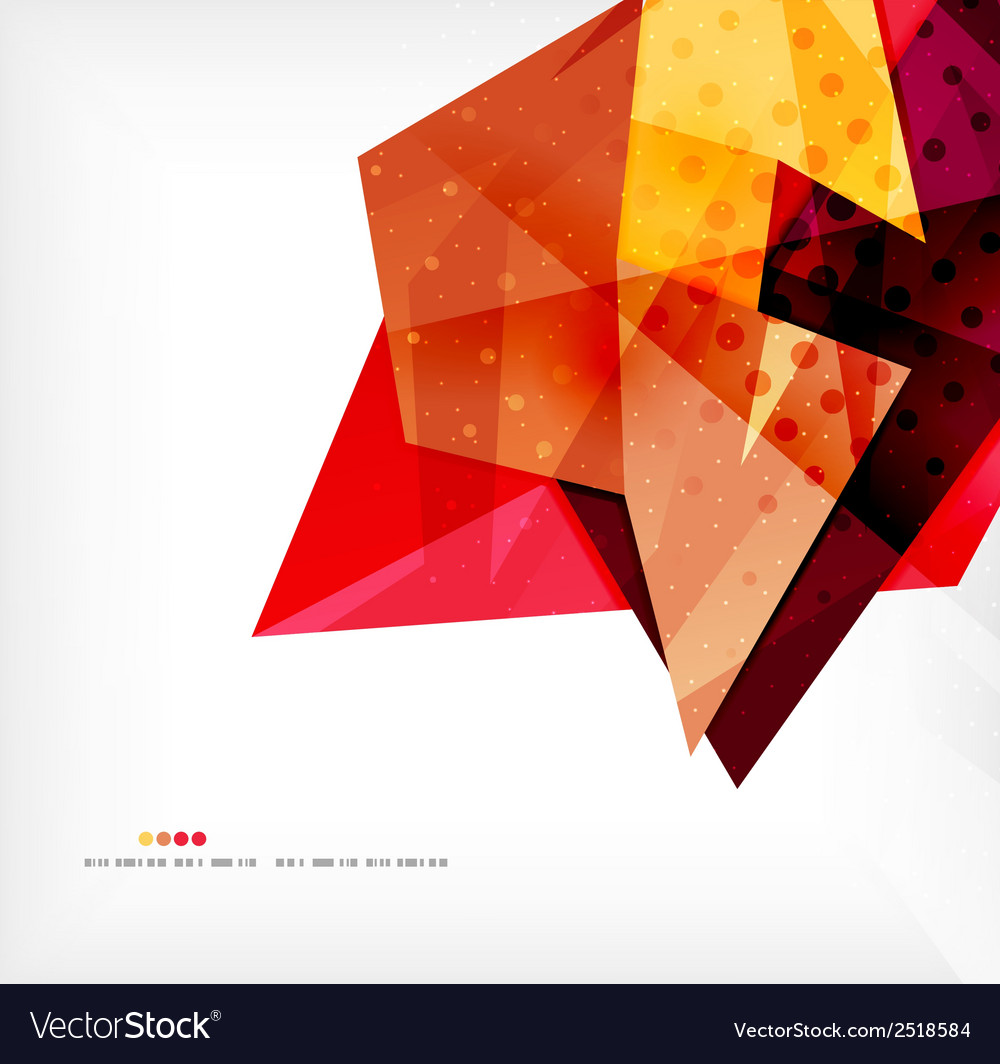 Abstract sharp angles background