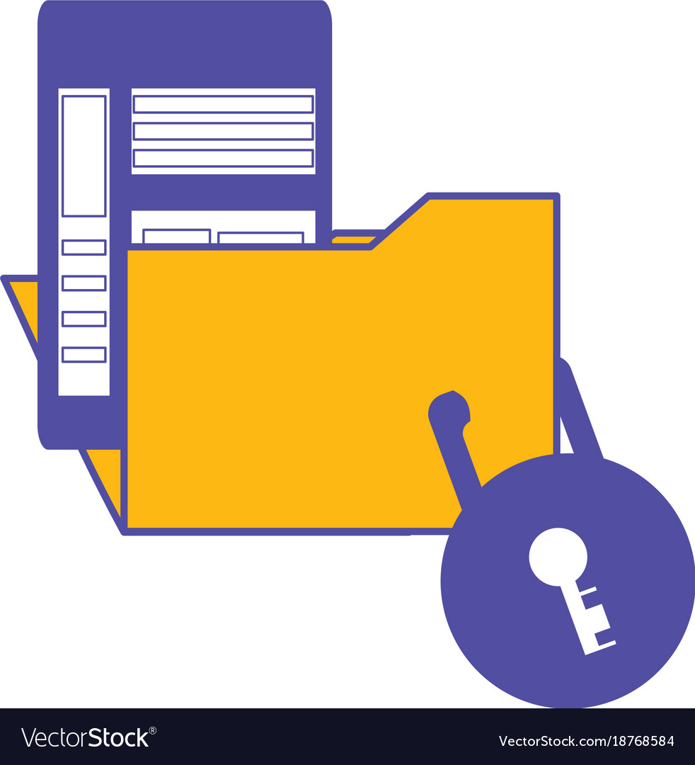 Document folder design concept