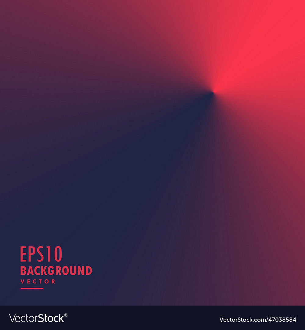Red conical radial gradient background