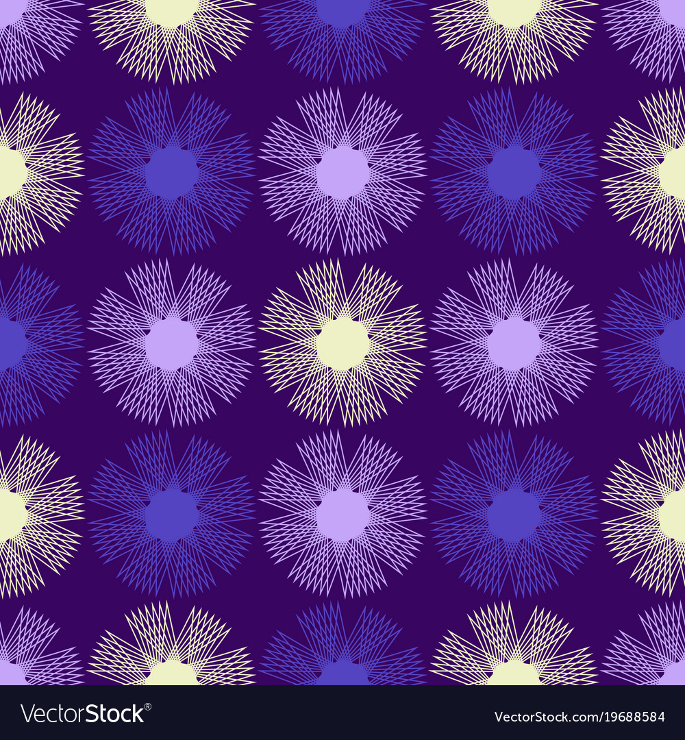 Seamless background with abstract eight-pointed st