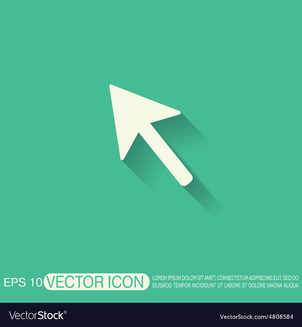 Web arrow symbol cursor icon
