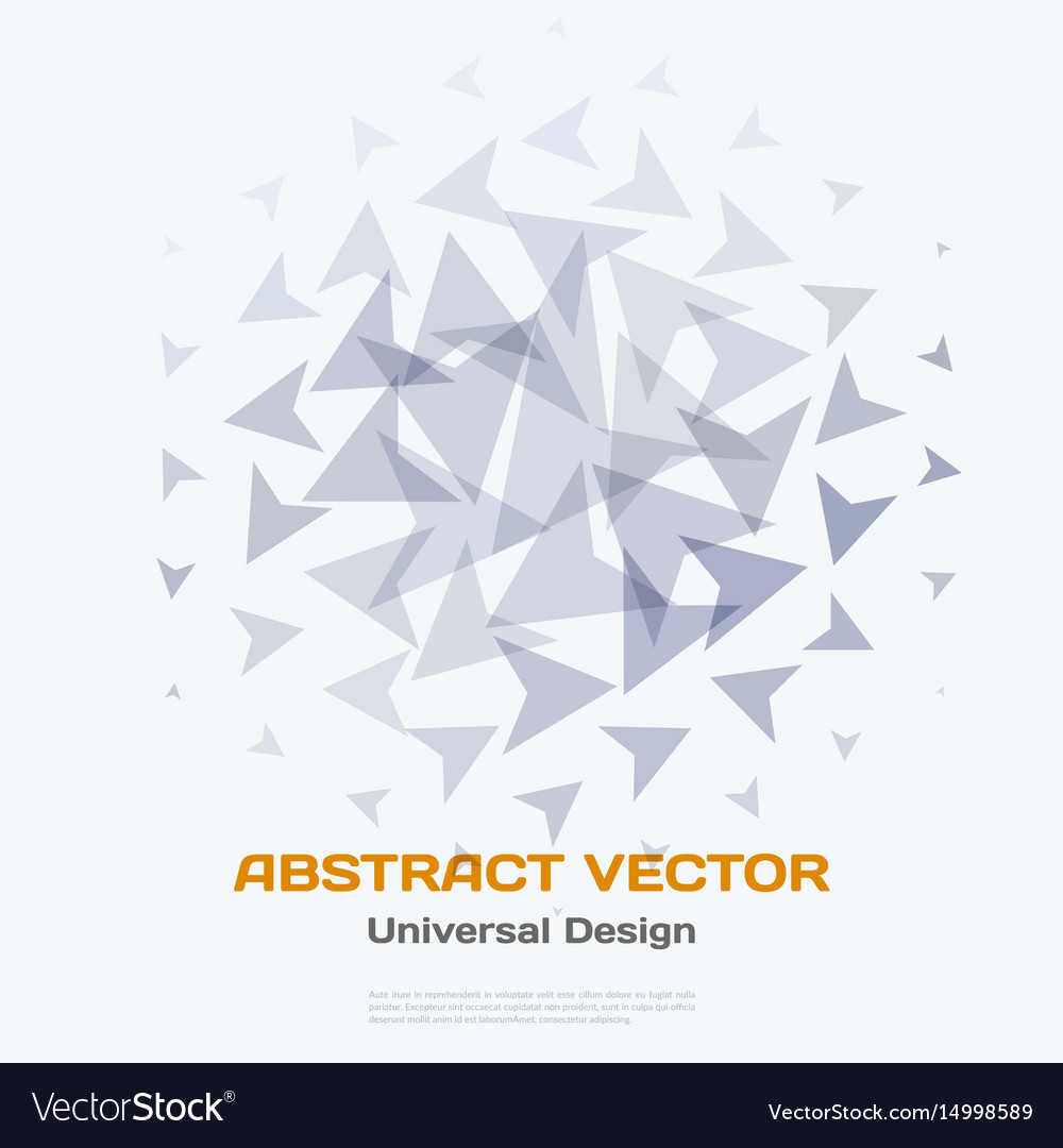 Abstract design elements for graphic layout
