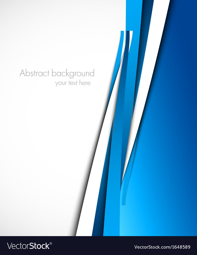 Background with blue lines Royalty Free Vector Image