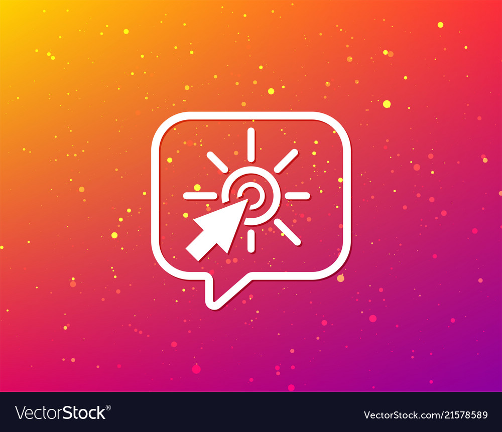 Click icon computer mouse cursor sign