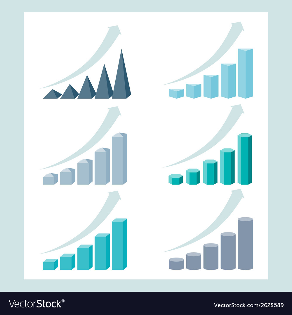 Set of infographic diagram elements for design