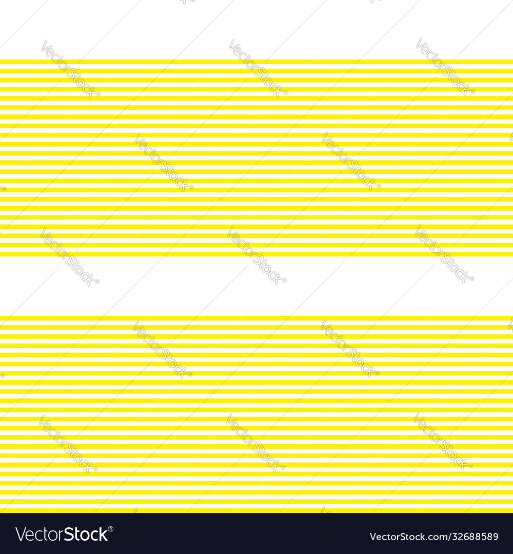Yellow stripe seamless pattern background vector image Yellow stripe seamless pattern background