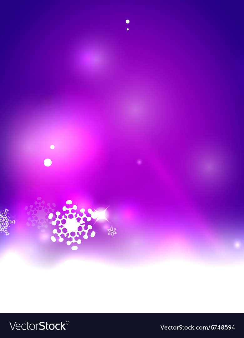 Christmas purple abstract background with white