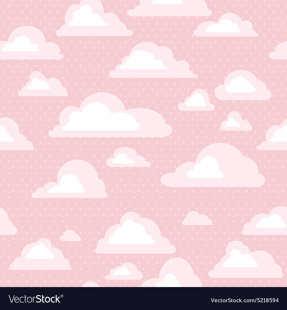Cloudscape Seamless Pattern