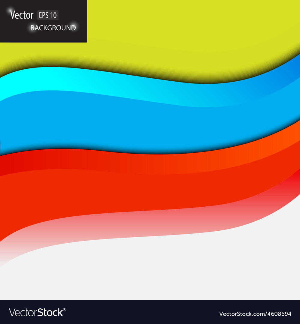 Modern background with waves