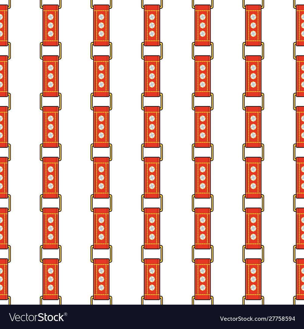 Seamless fashion pattern with thin red