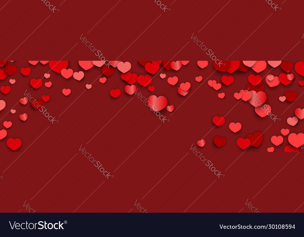 Valentines day background design with heart