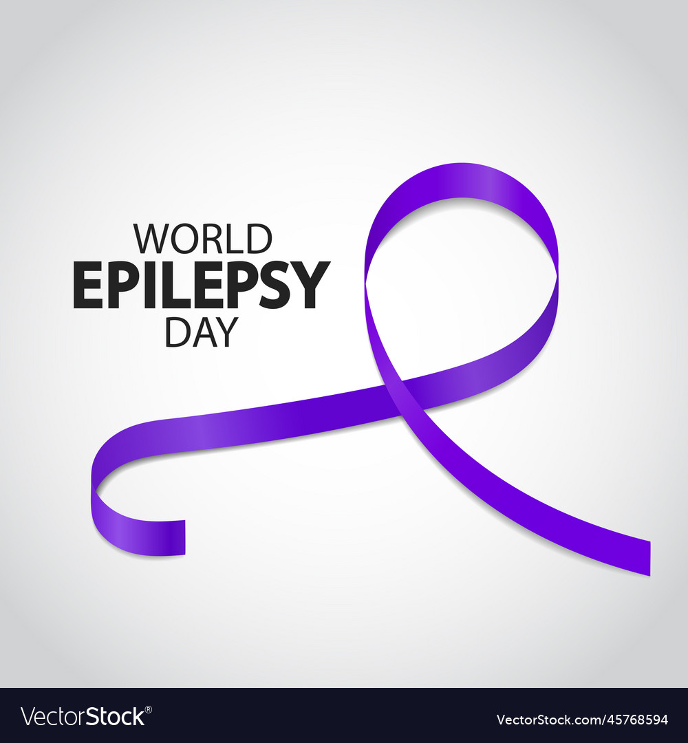 World epilepsy day Royalty Free Vector Image - VectorStock