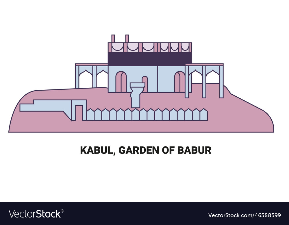 Afghanistan kabul garden of babur travel