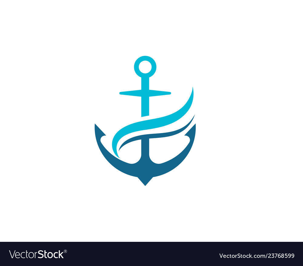 Anchor Icon - Nautical Logo Template
