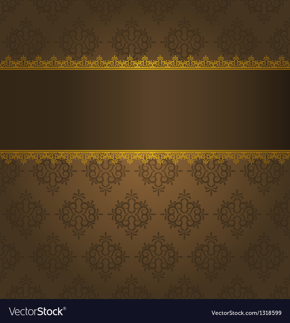 Ornate border with background