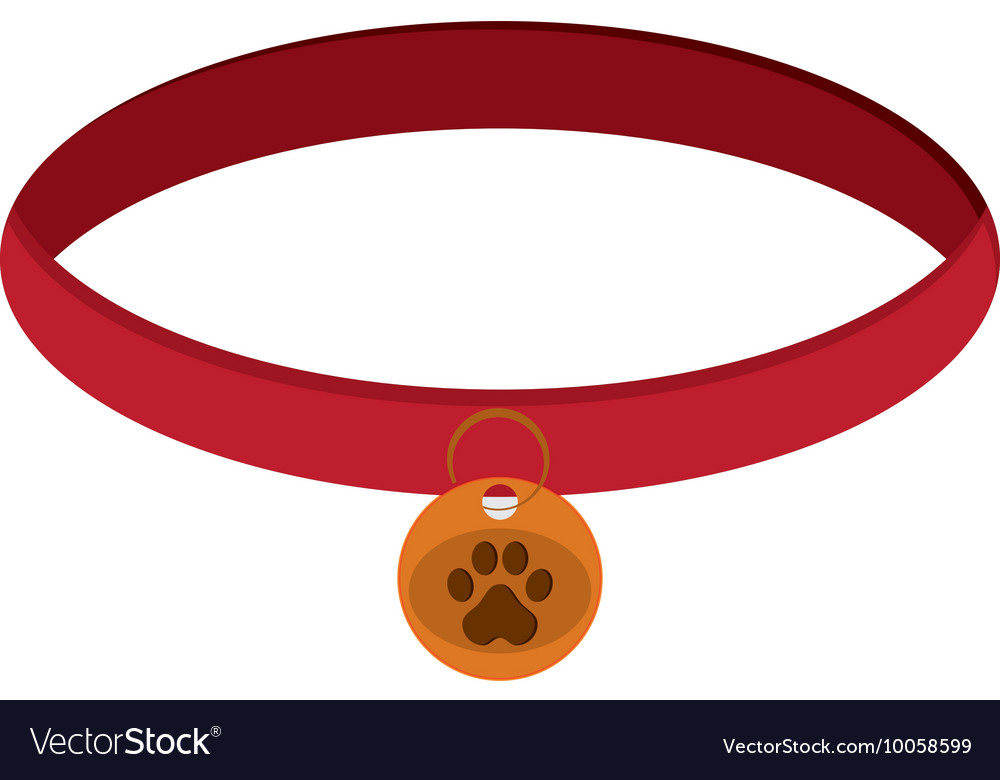 Pet collar icon Royalty Free Vector Image - VectorStock