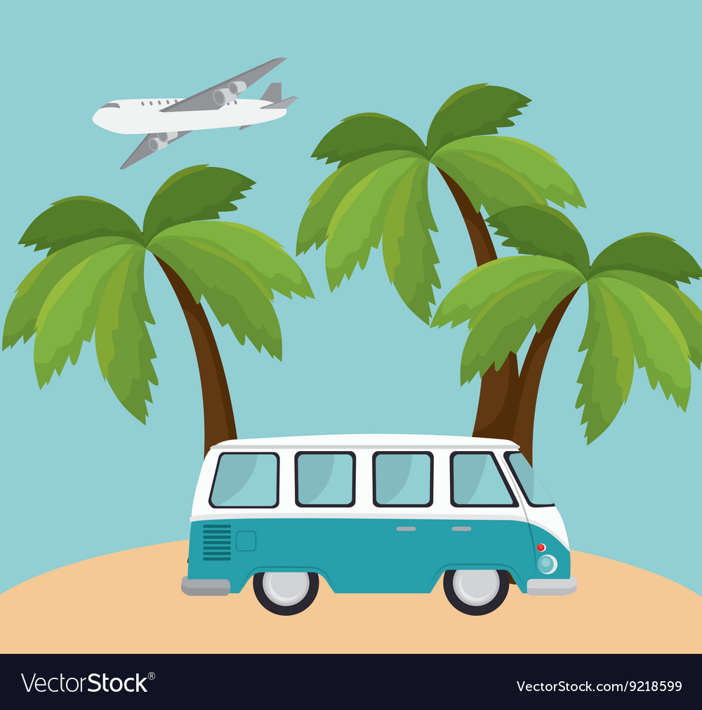 Summer vacations design