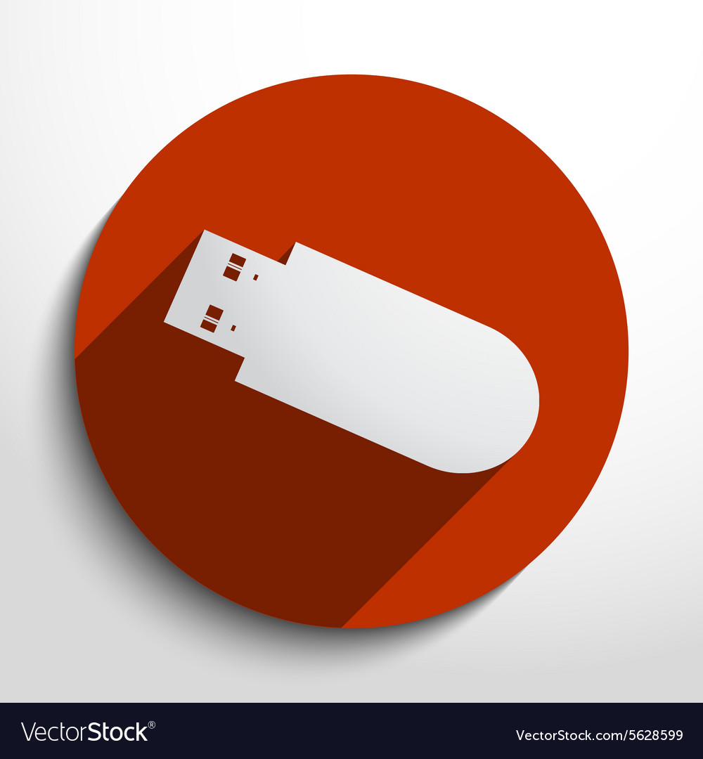 Usb flash drive web icon